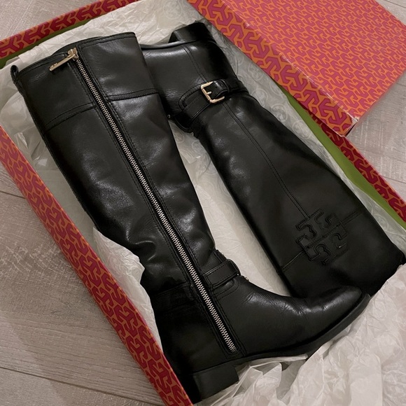 Tory Burch Blaire Riding Boots - Picture 3 of 7